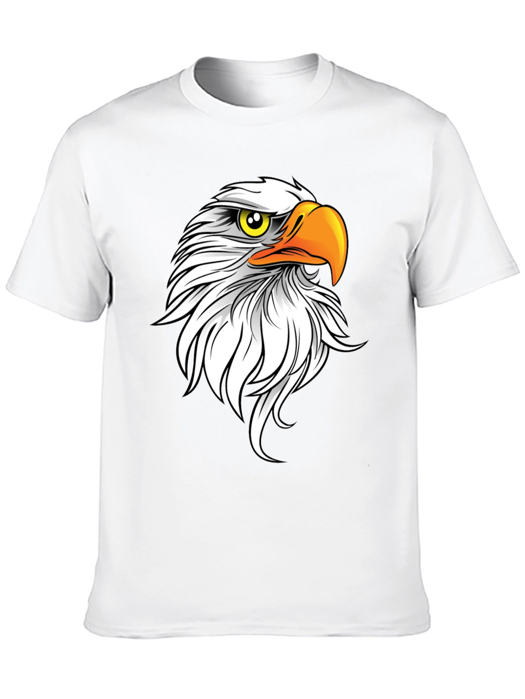 Bald Eagle Graphic Tee - Mens Black T-Shirt