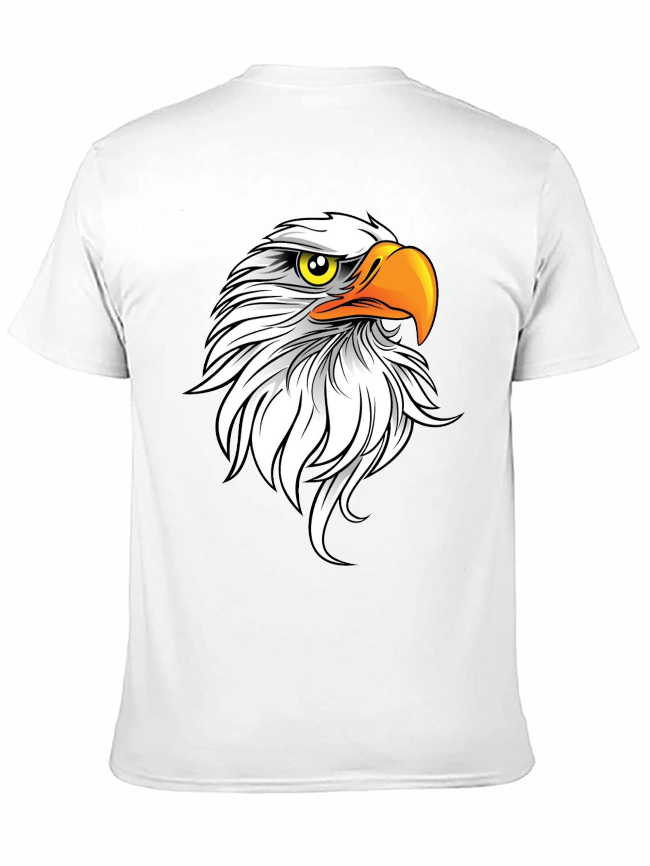 Bald Eagle Graphic Tee - Mens Black T-Shirt