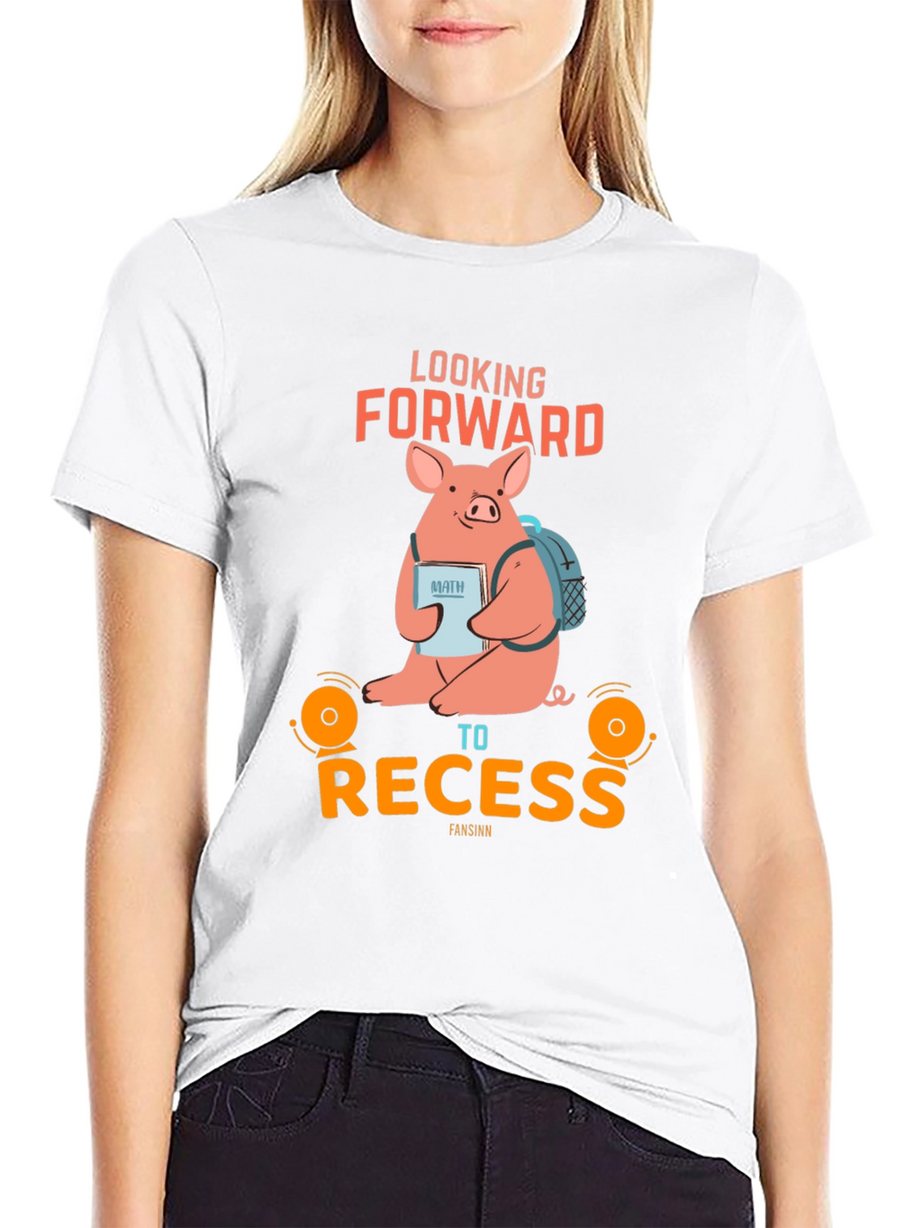 Looking Forward to Recess Pig T-Shirt