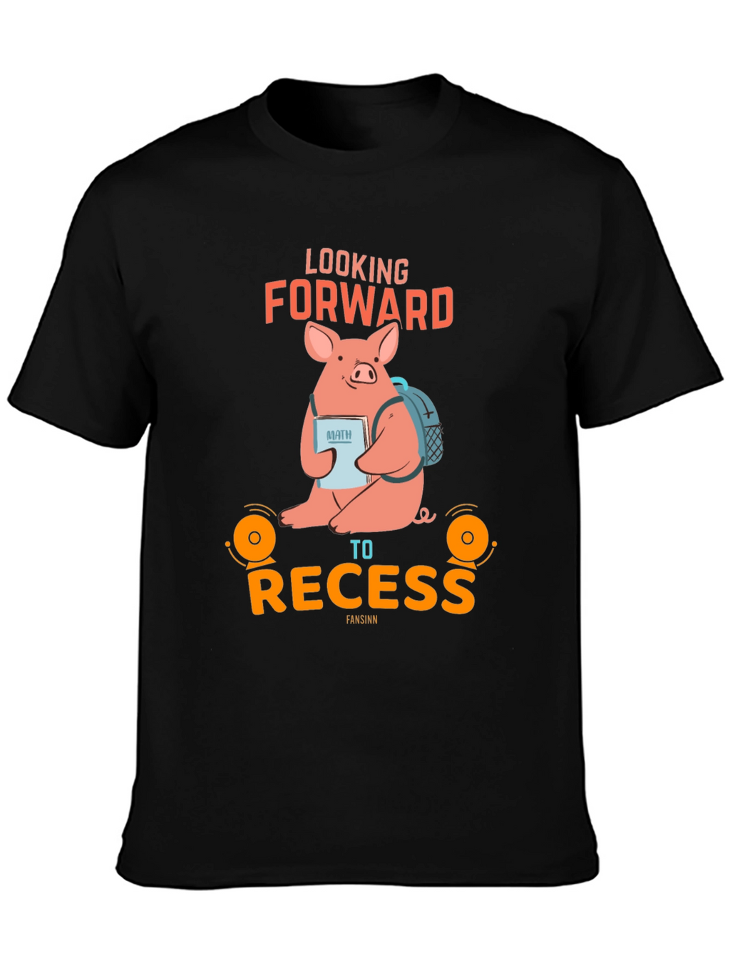 Looking Forward to Recess Pig T-Shirt