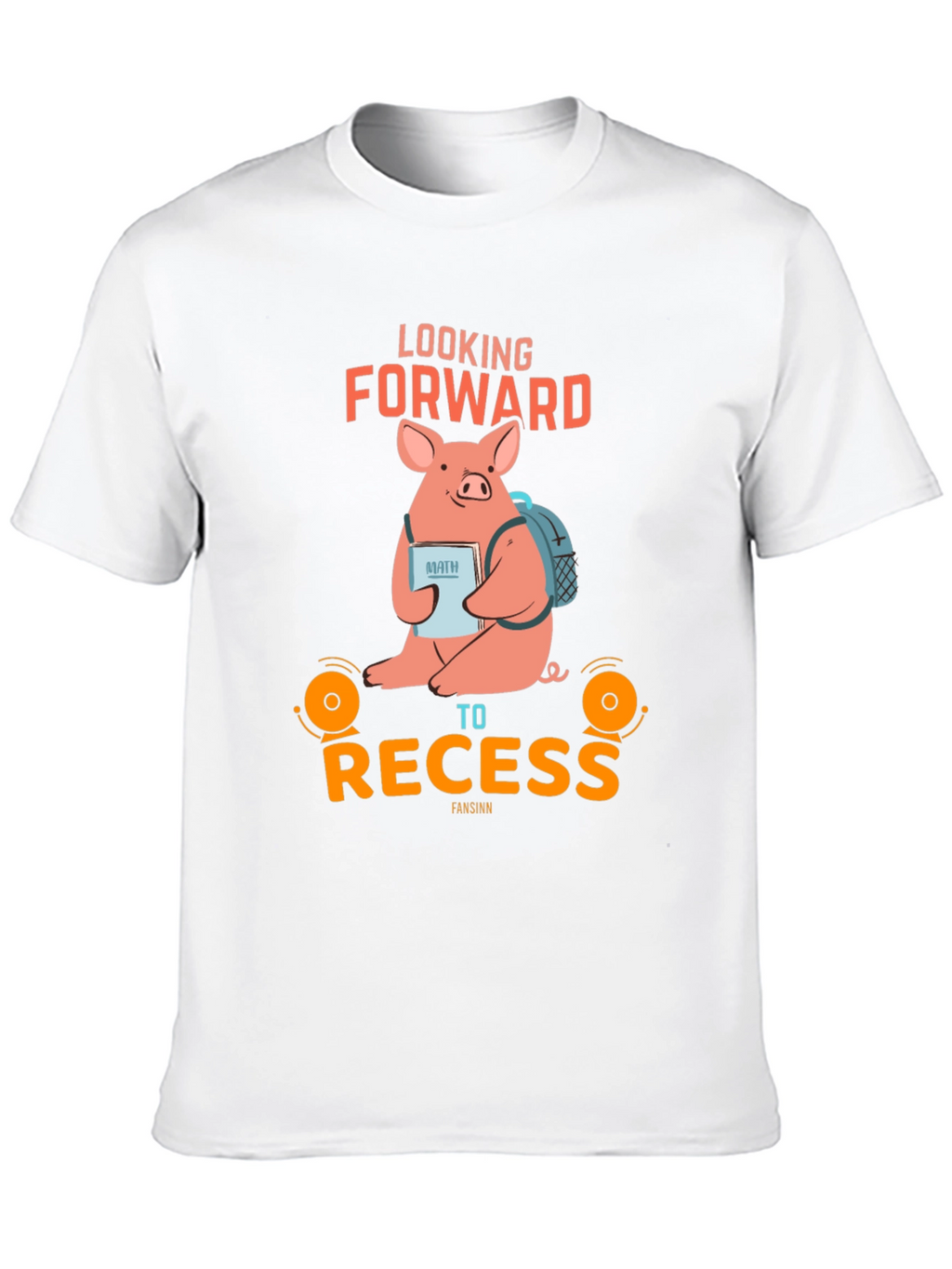 Looking Forward to Recess Pig T-Shirt