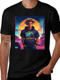 CRAY University T-Shirt - Black Cool Design
