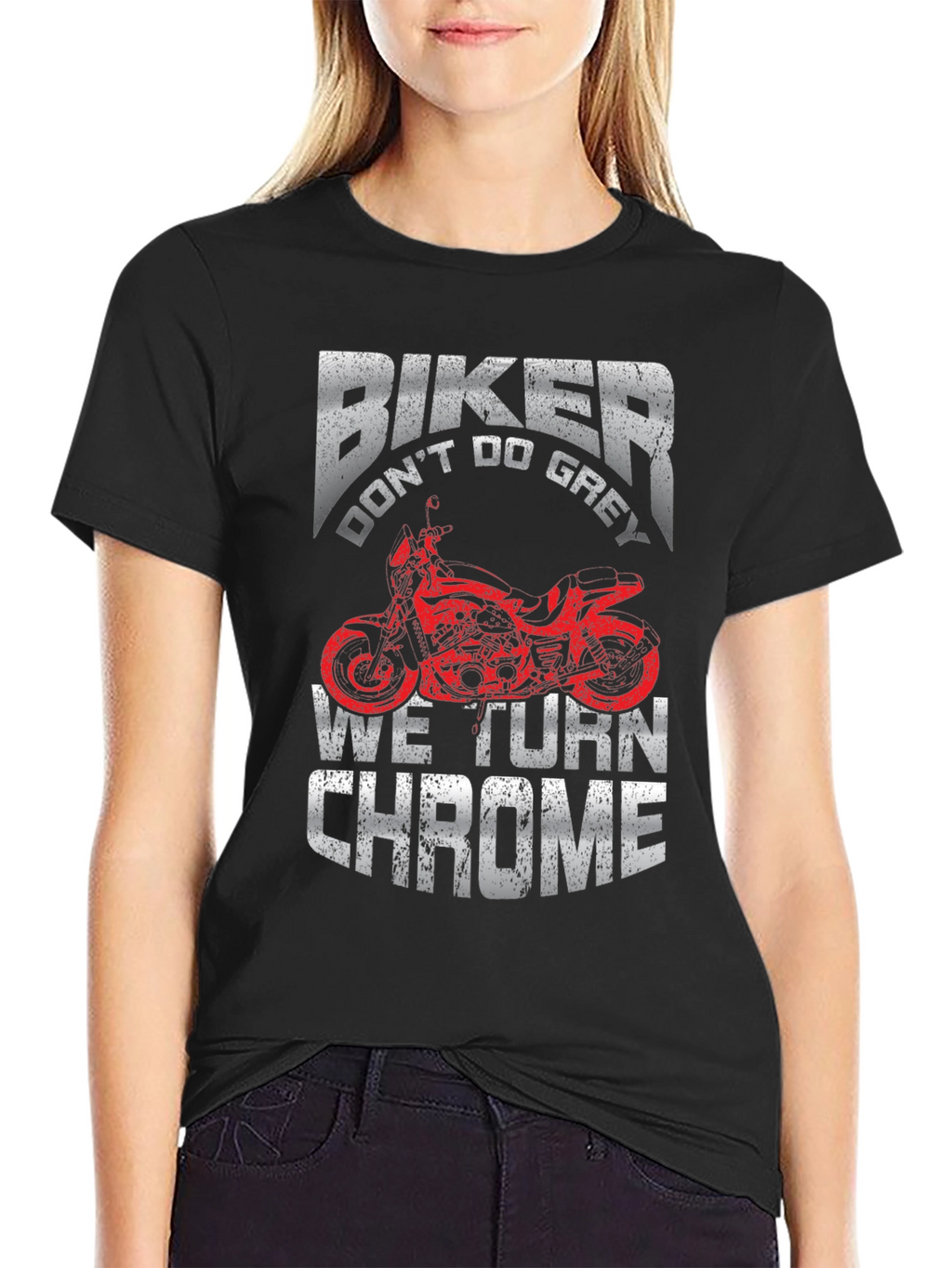 Biker Chrome T-Shirt: Ride in Style
