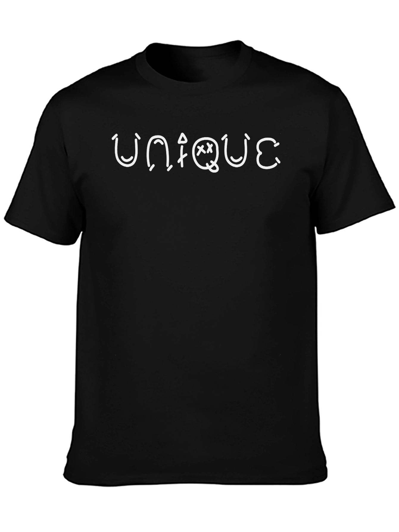 Unique Graphic Tee - Black Unisex T-Shirt