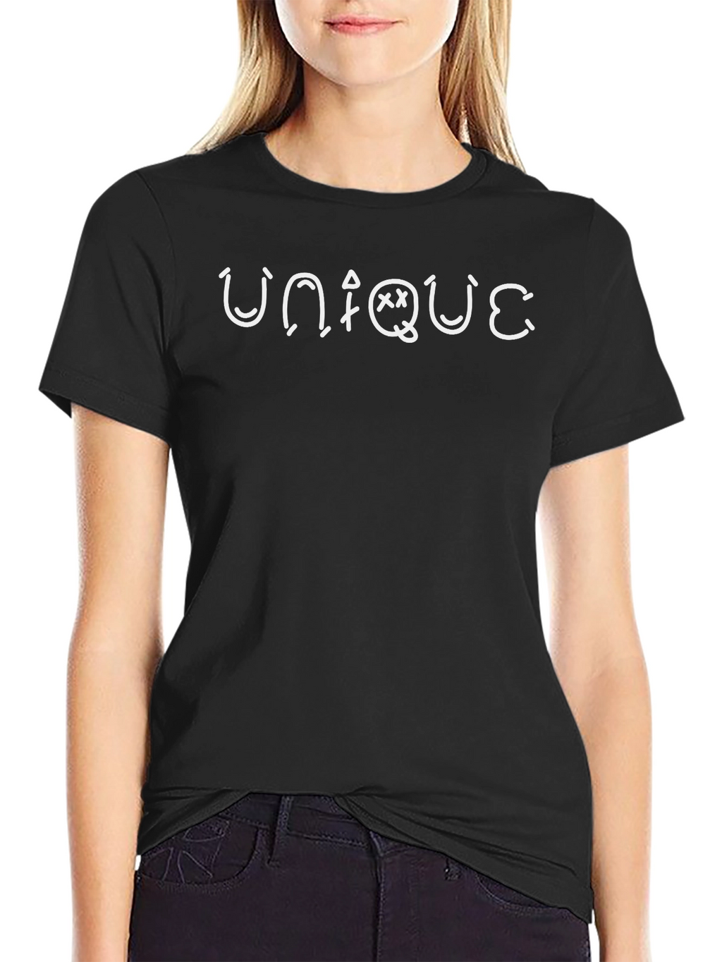 Unique Graphic Tee - Black Unisex T-Shirt