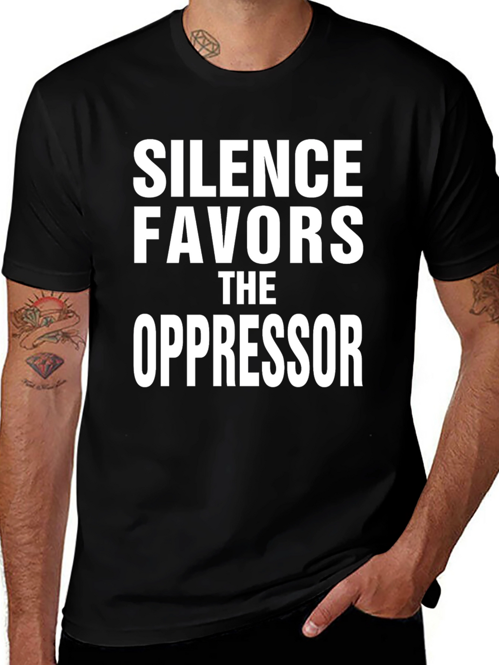 Silence Favors the Oppressor T-Shirt