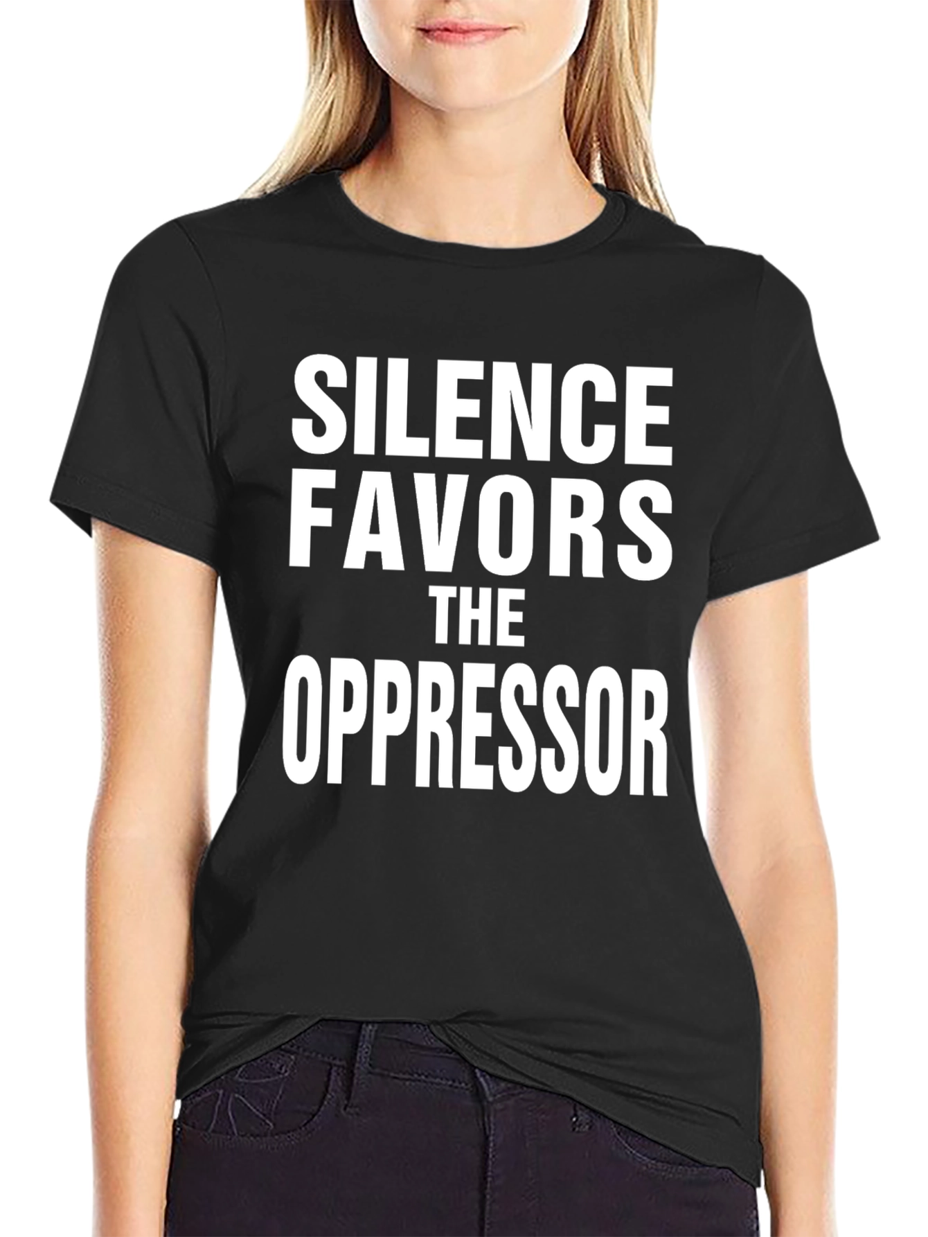 Silence Favors the Oppressor T-Shirt