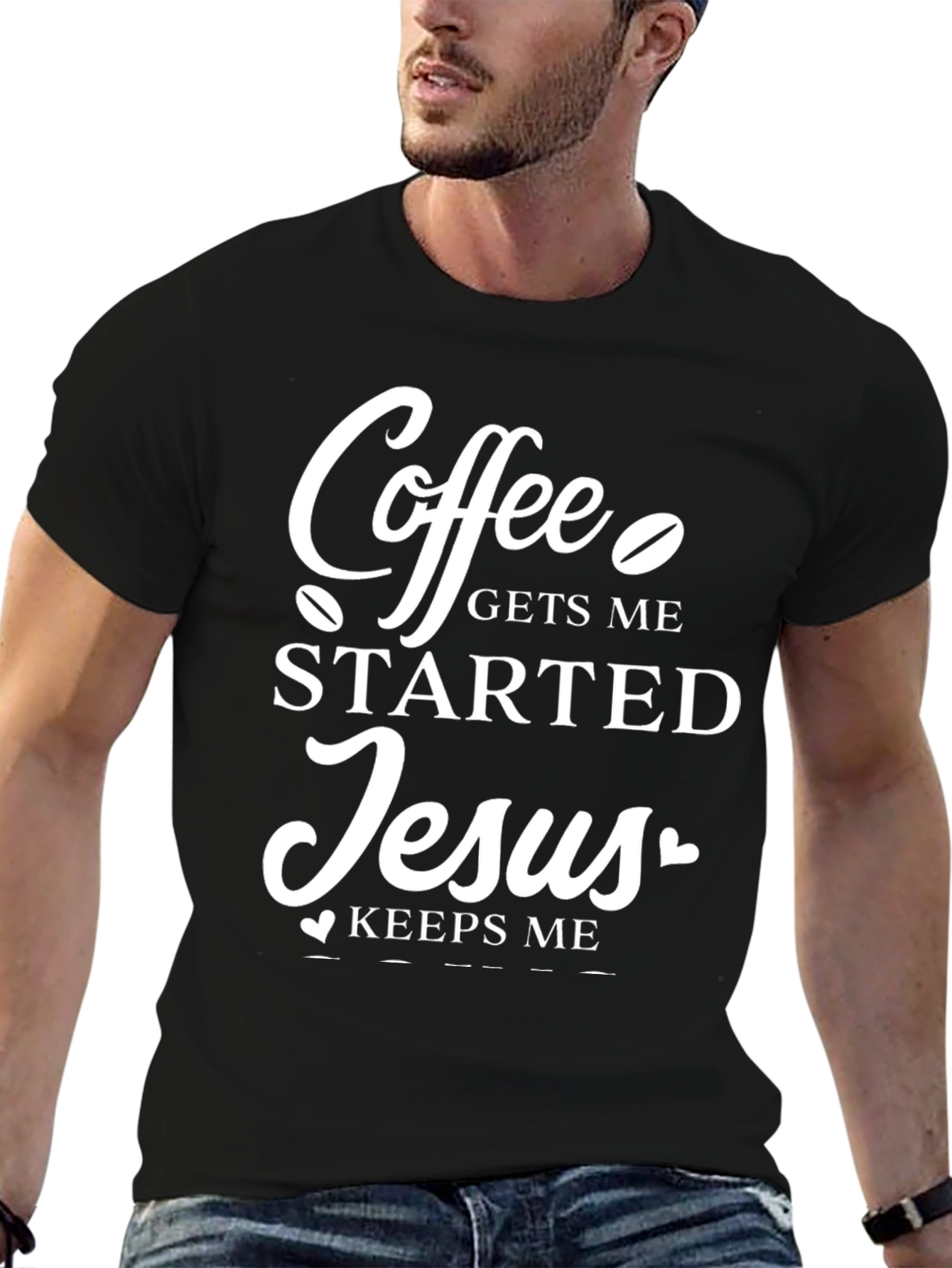 Coffee and Jesus T-Shirt - Faith Inspired Apparel