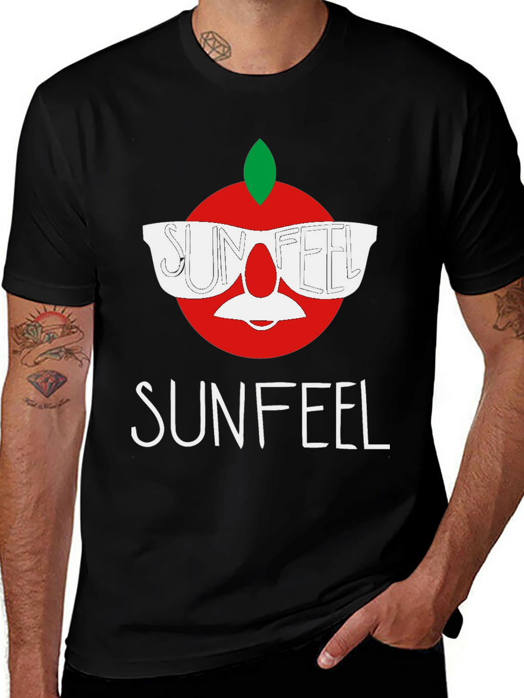 Sunfeel T-Shirt - Funny Apple Design