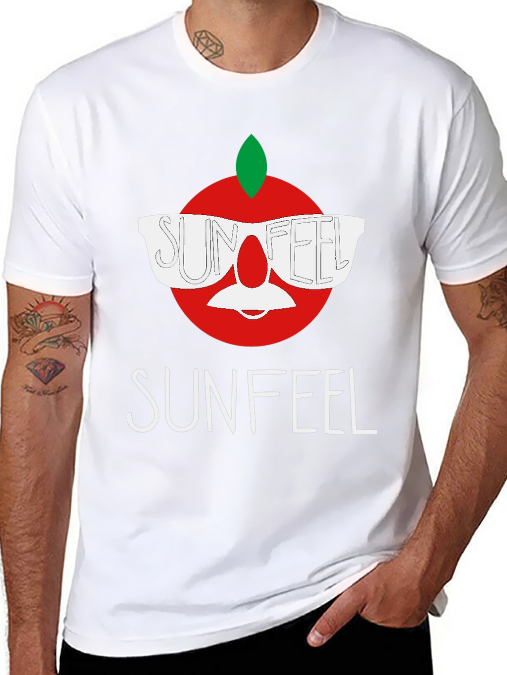 Sunfeel T-Shirt - Funny Apple Design