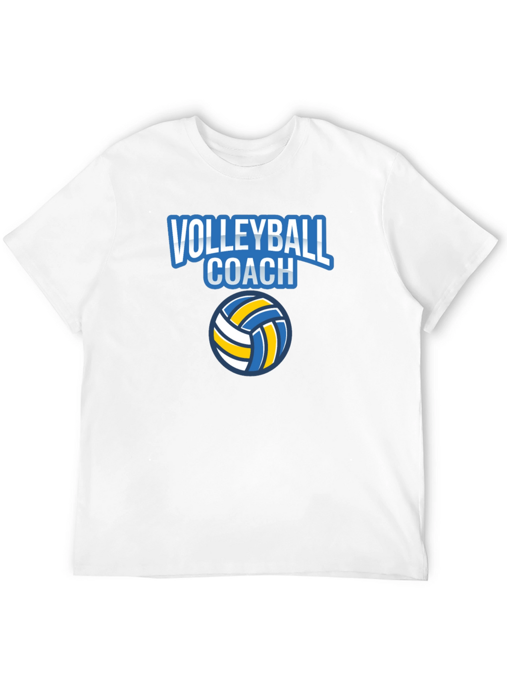 Volleyball Coach Graphic T-Shirt