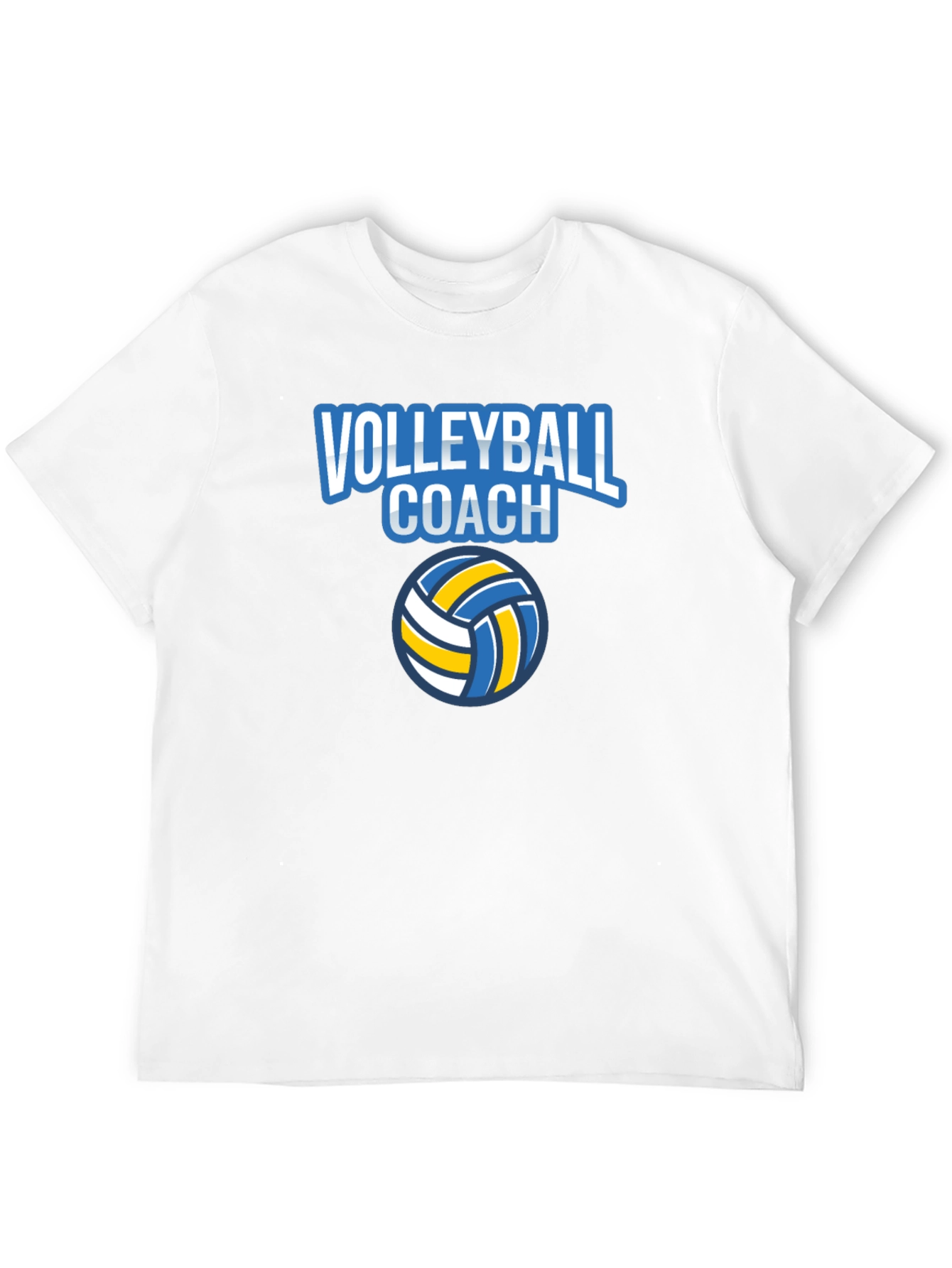Volleyball Coach Graphic T-Shirt