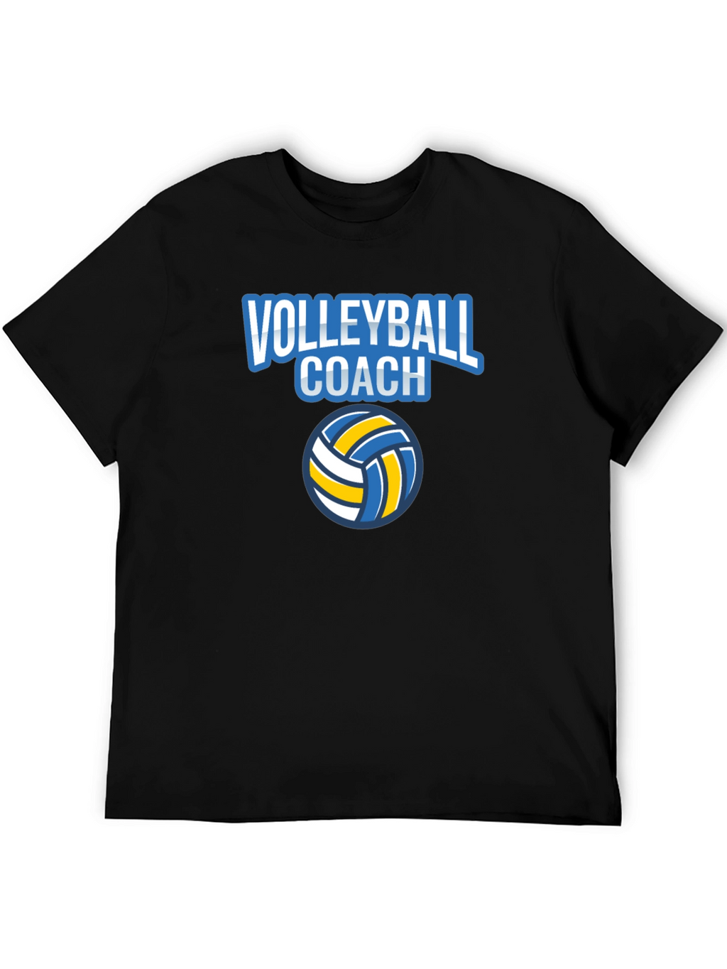 Volleyball Coach Graphic T-Shirt