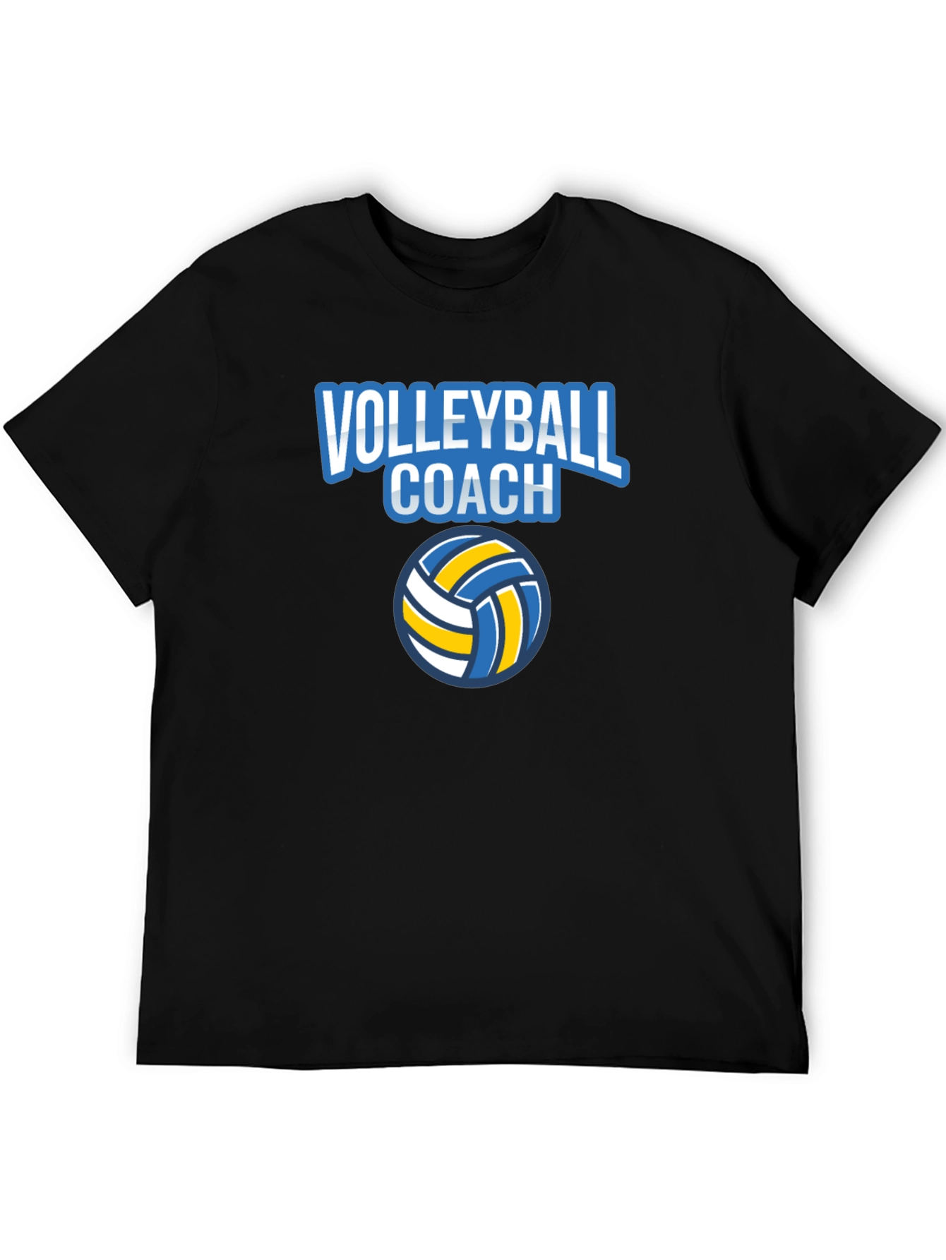 Volleyball Coach Graphic T-Shirt