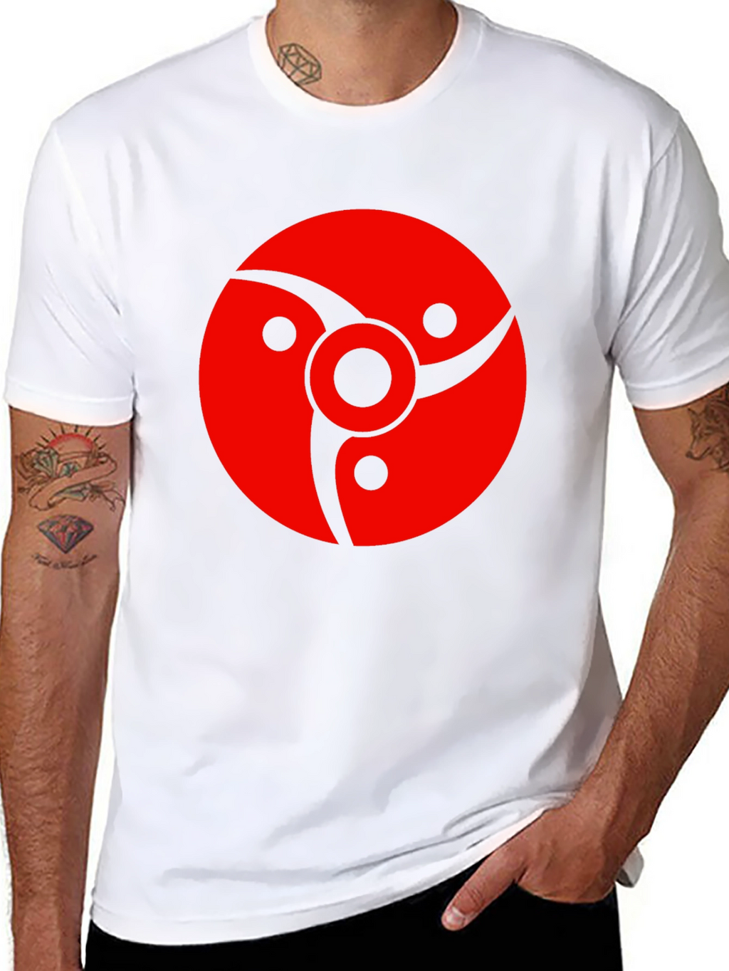 Anime Sharingan T-Shirt - Graphic Tee