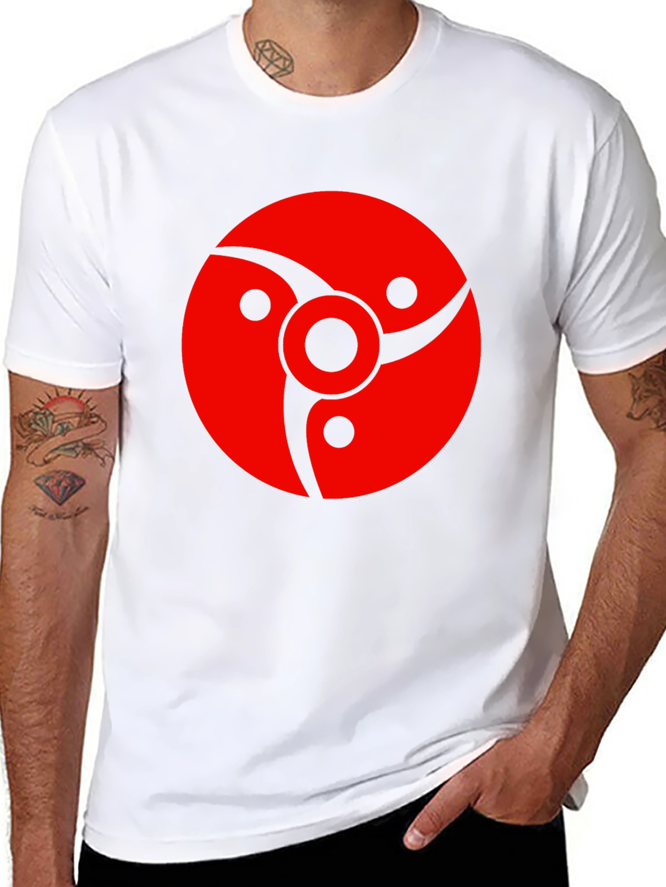 Anime Sharingan T-Shirt - Graphic Tee