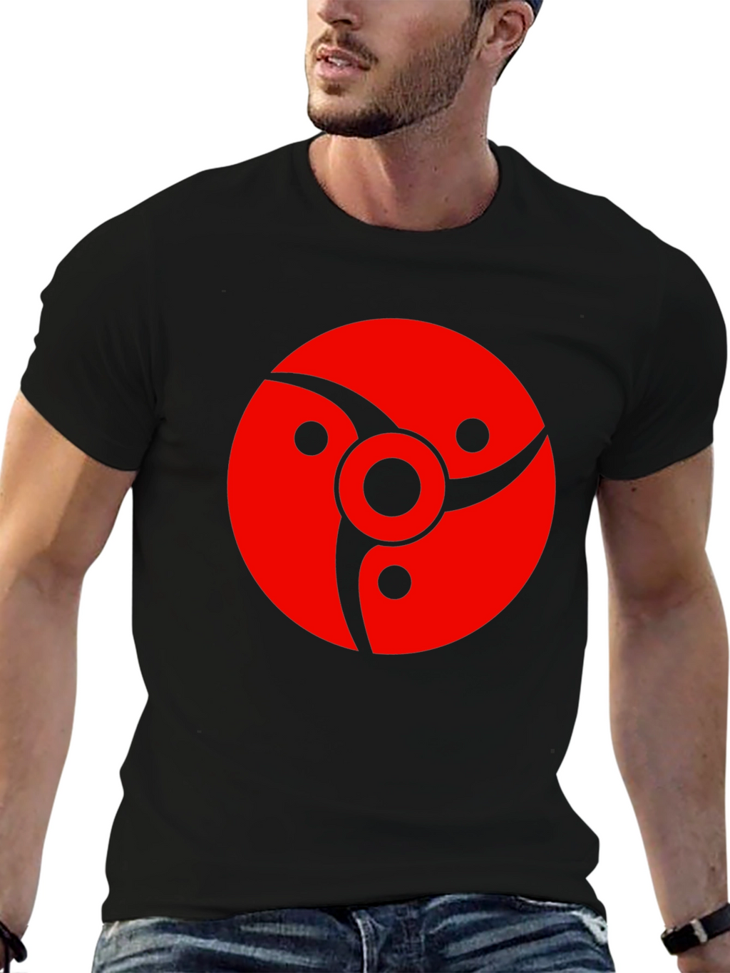 Anime Sharingan T-Shirt - Graphic Tee