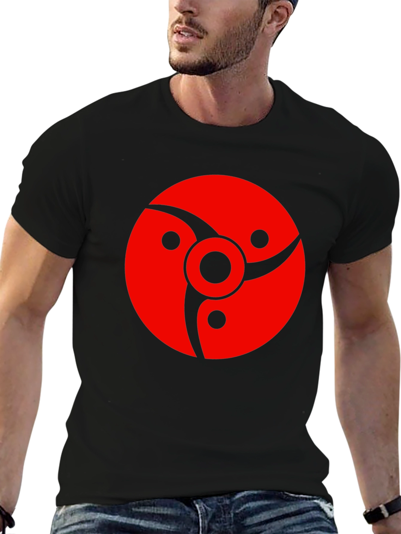 Anime Sharingan T-Shirt - Graphic Tee