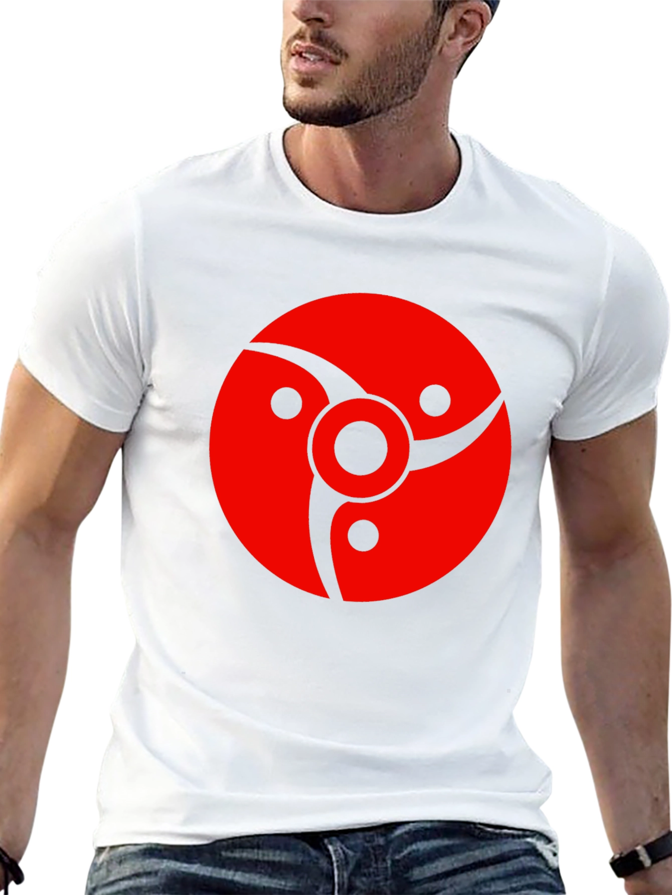 Anime Sharingan T-Shirt - Graphic Tee