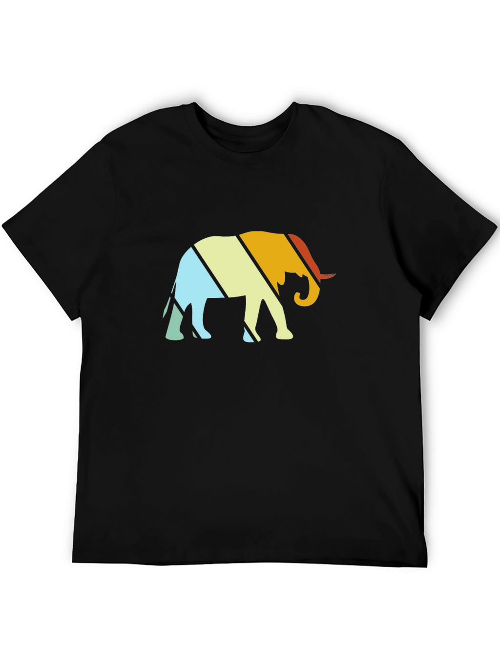Retro Elephant T-Shirt - Stylish Graphic Tee