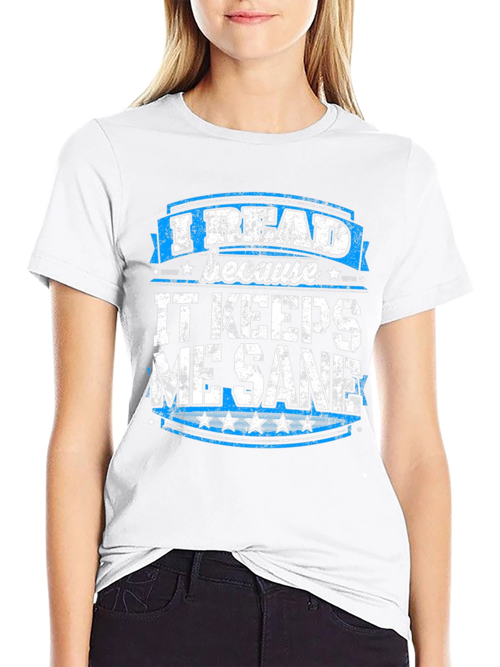 I Read Because It Keeps Me Sane T-Shirt