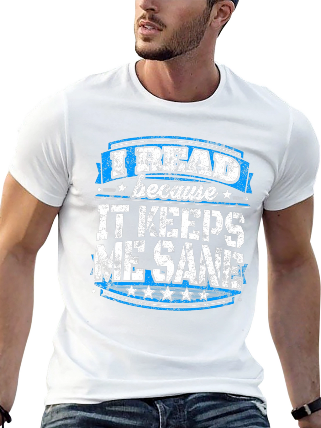 I Read Because It Keeps Me Sane T-Shirt