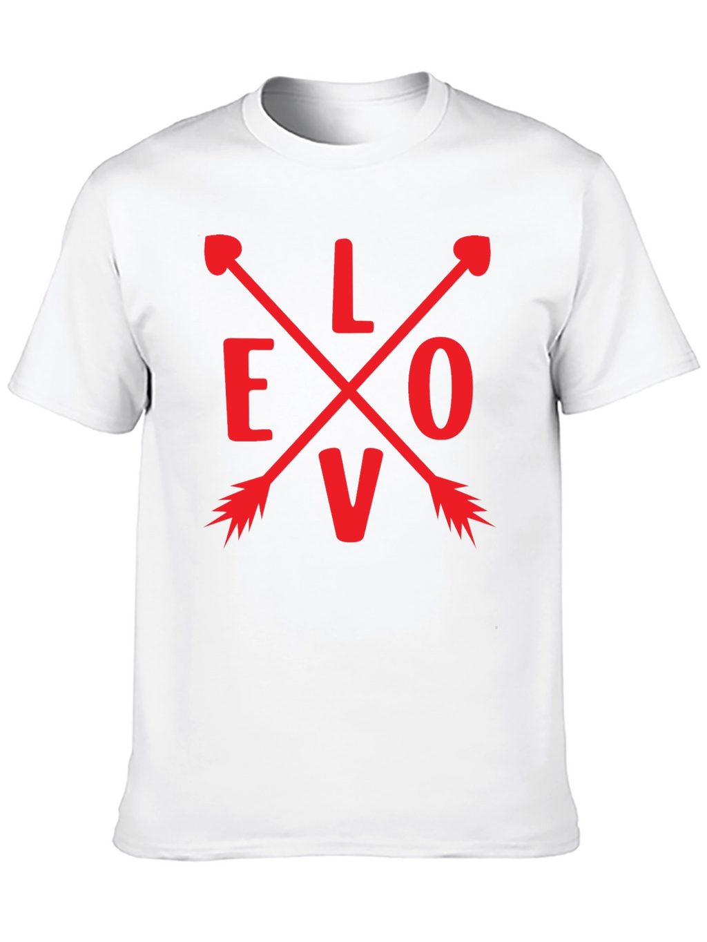 Love Arrow Graphic Tee - Black Unisex T-Shirt