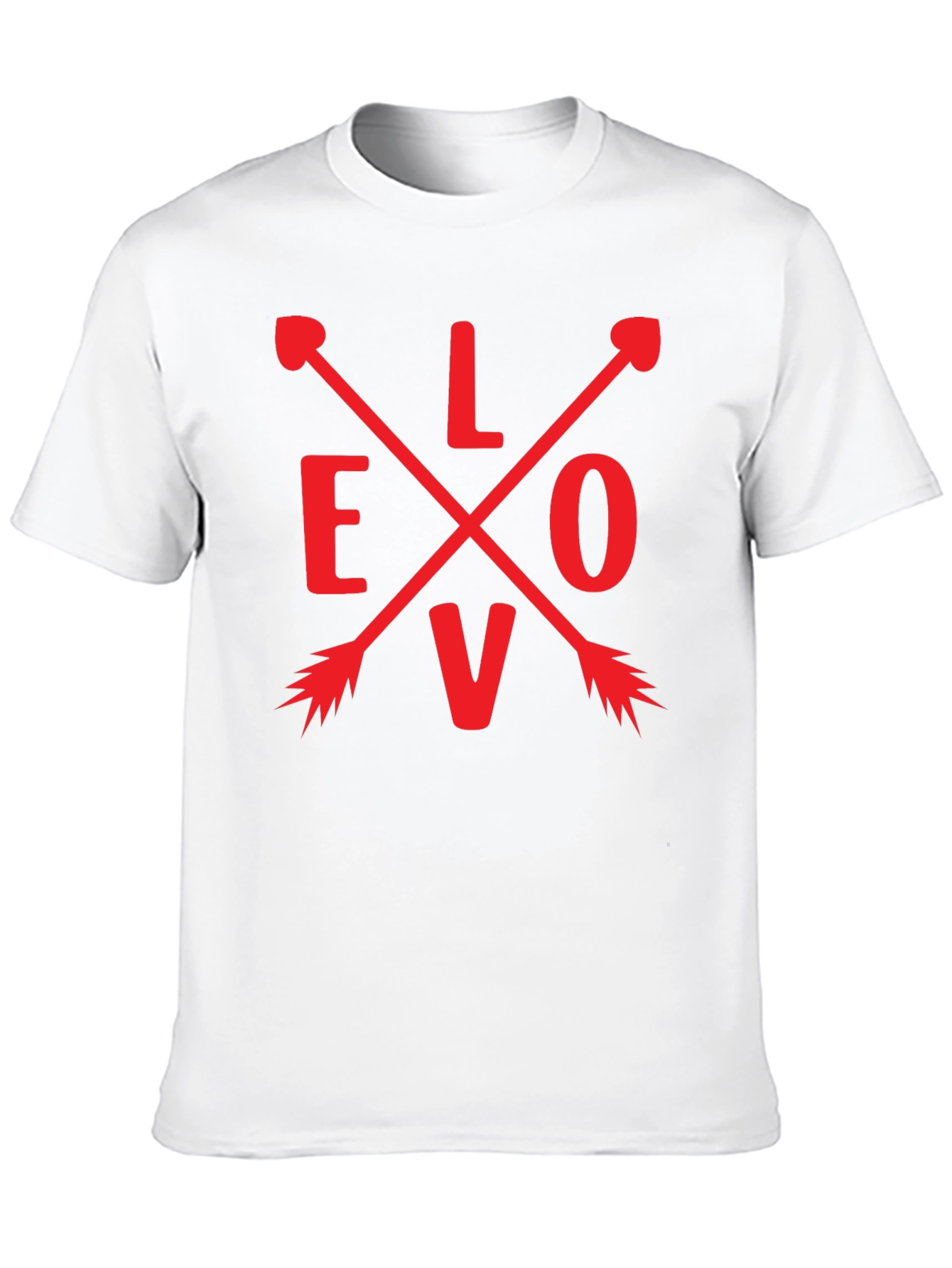 Love Arrow Graphic Tee - Black Unisex T-Shirt