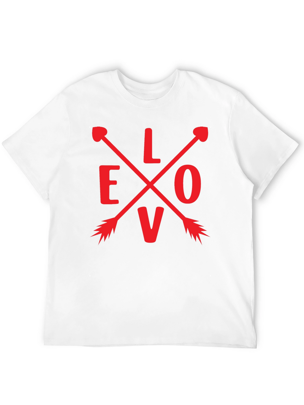 Love Arrow Graphic Tee - Black Unisex T-Shirt
