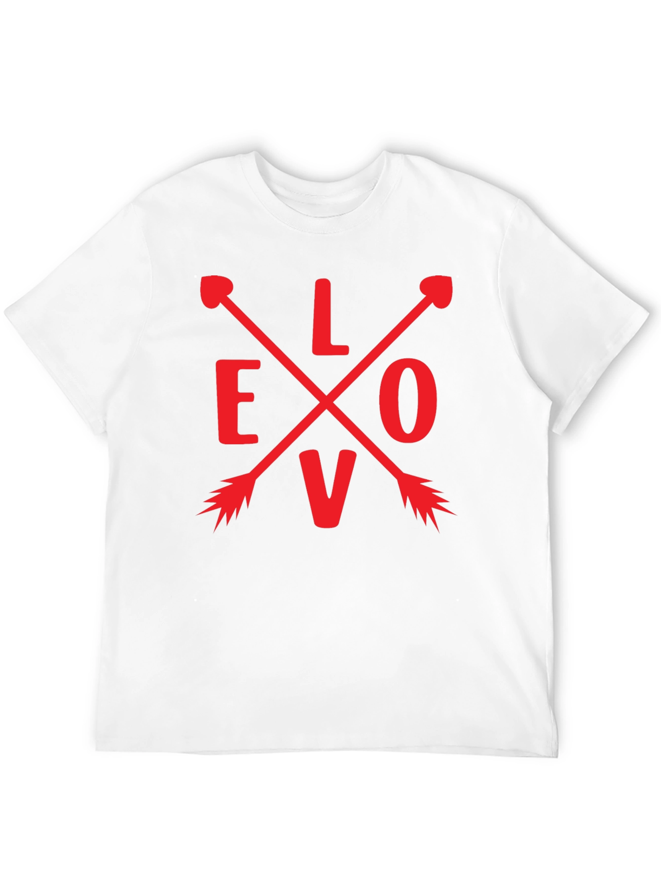 Love Arrow Graphic Tee - Black Unisex T-Shirt