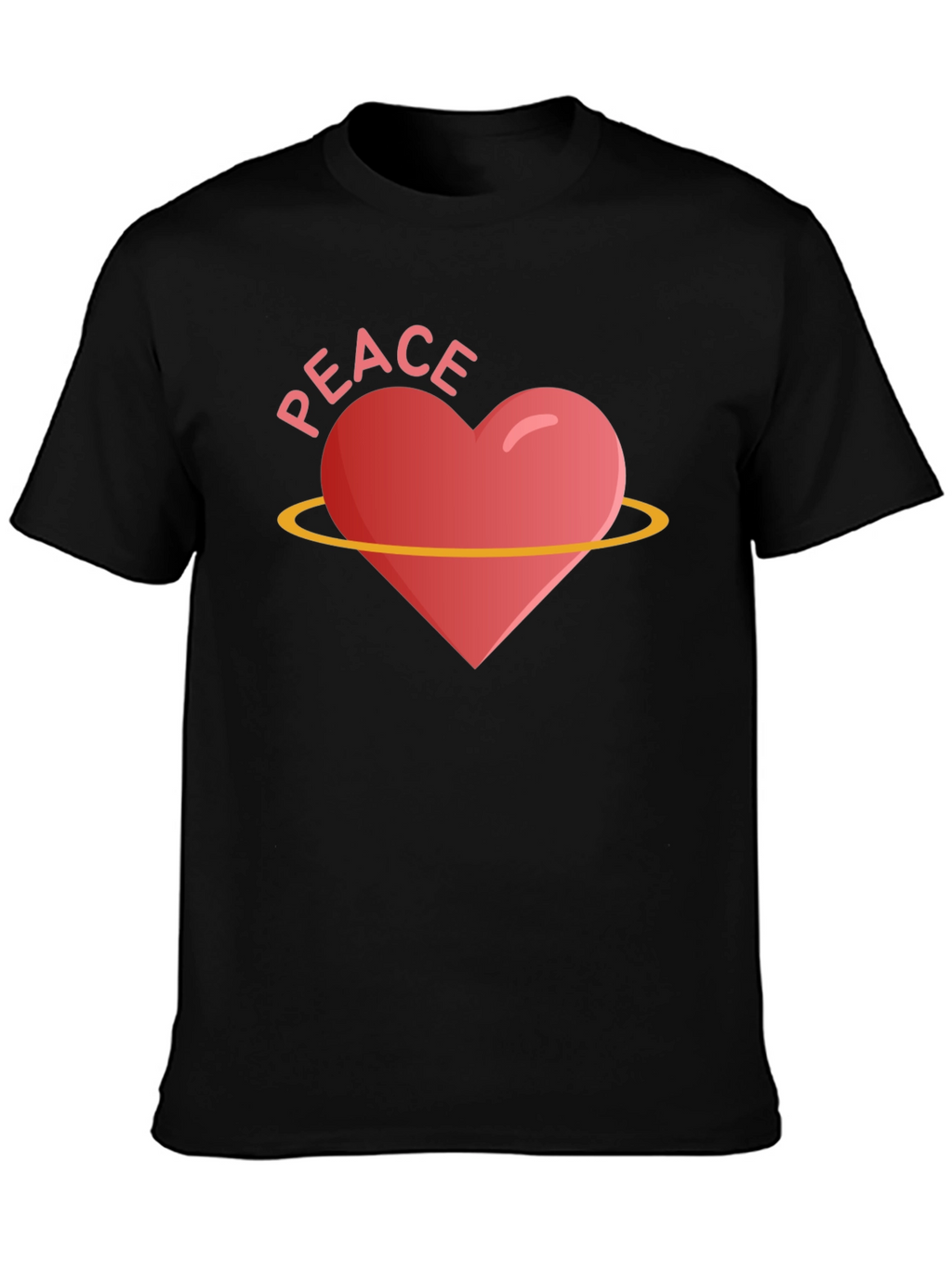 Peace Heart T-Shirt - Stylish Graphic Tee