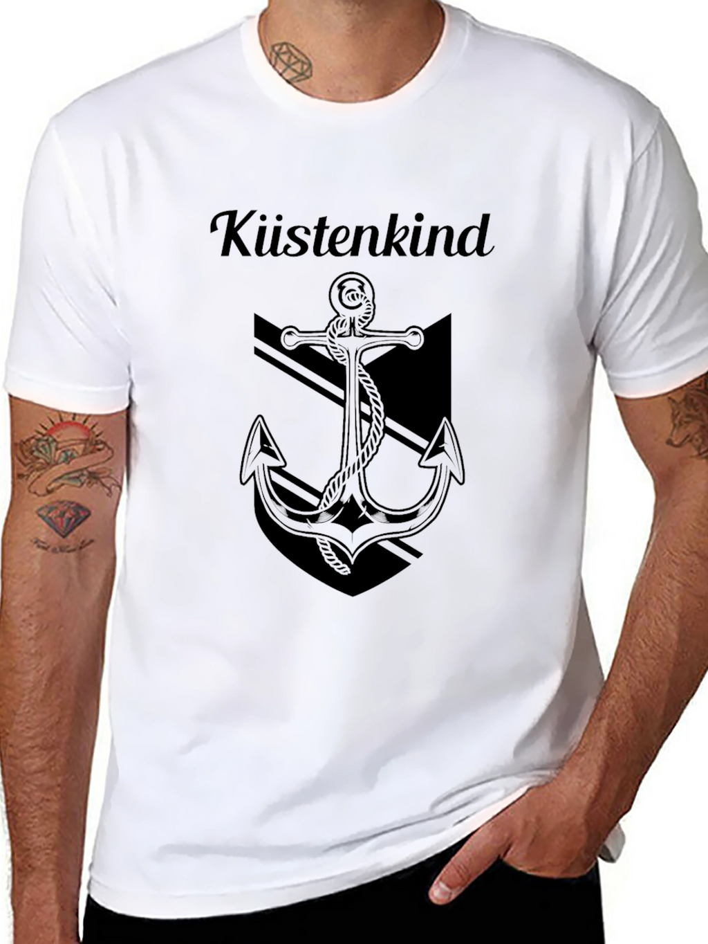 Coastal Kid Anchor Graphic Tee