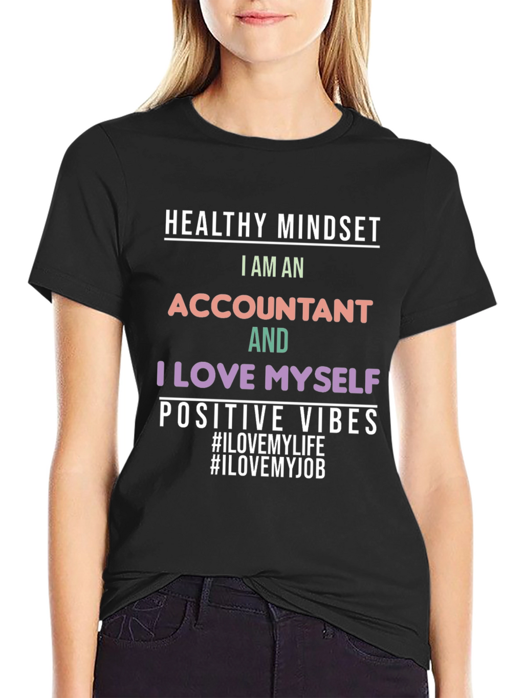 Accountant Pride Black T-Shirt
