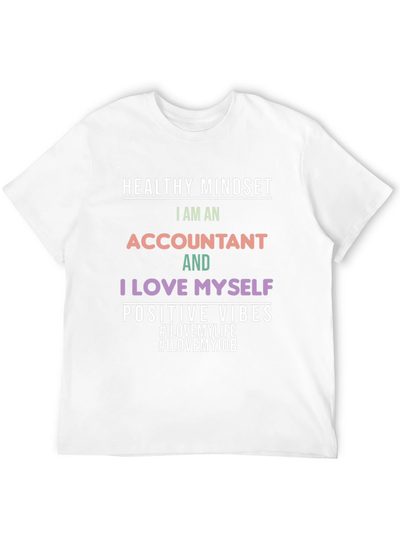 Accountant Pride Black T-Shirt