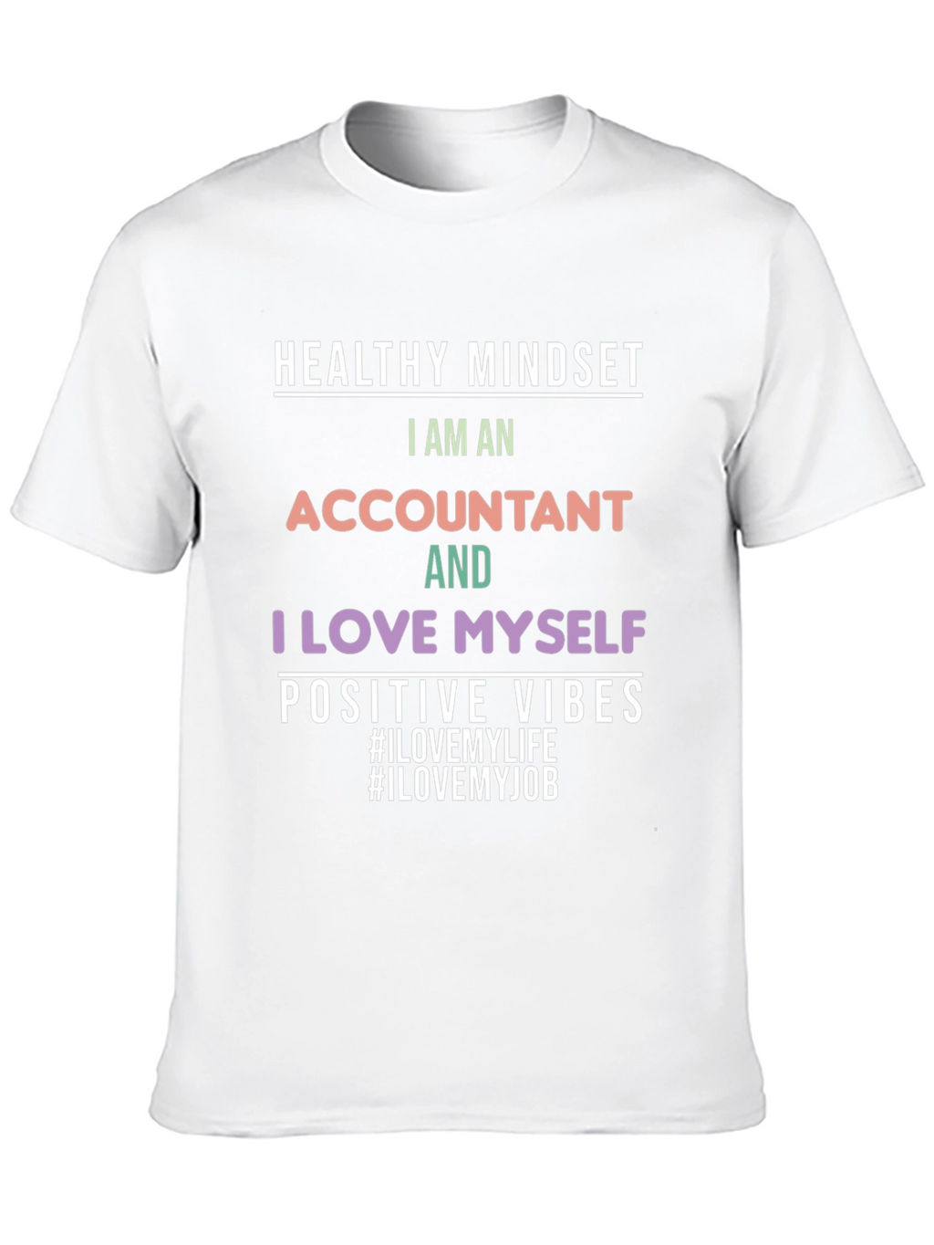 Accountant Pride Black T-Shirt