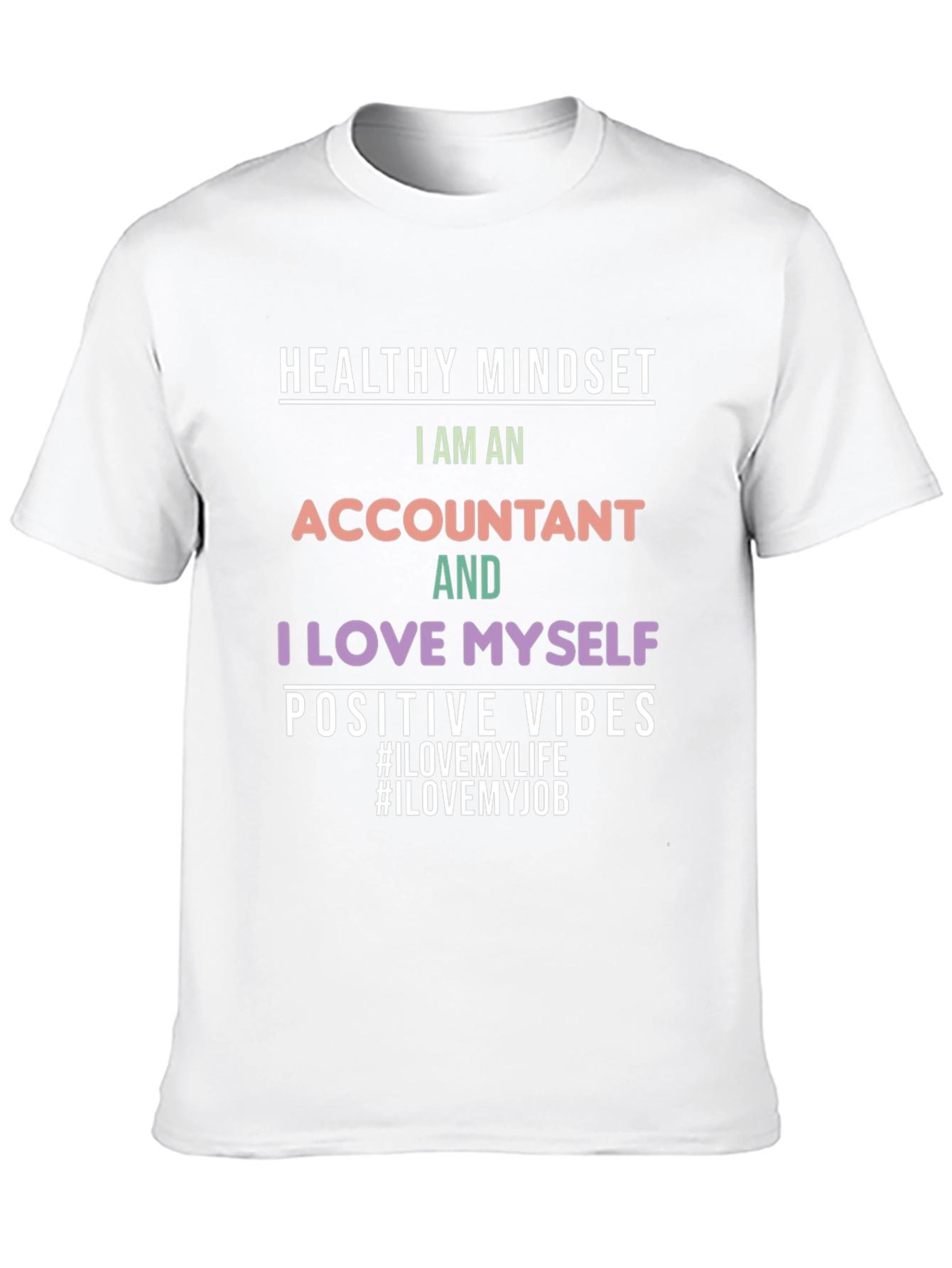 Accountant Pride Black T-Shirt