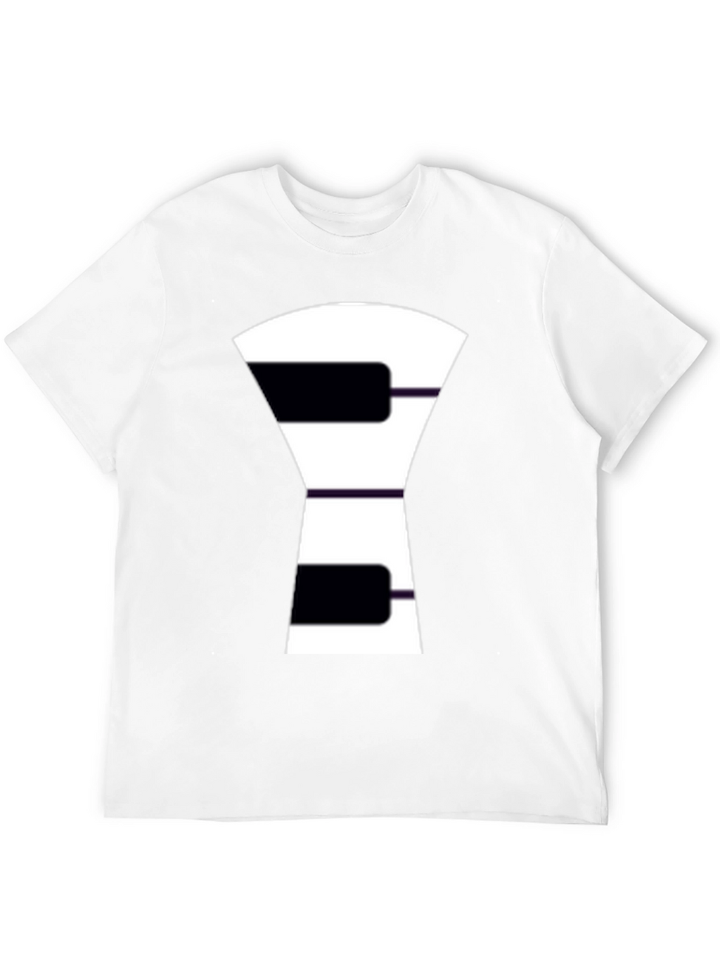 Piano Key Graphic Tee - Unique Music Lovers Shirt