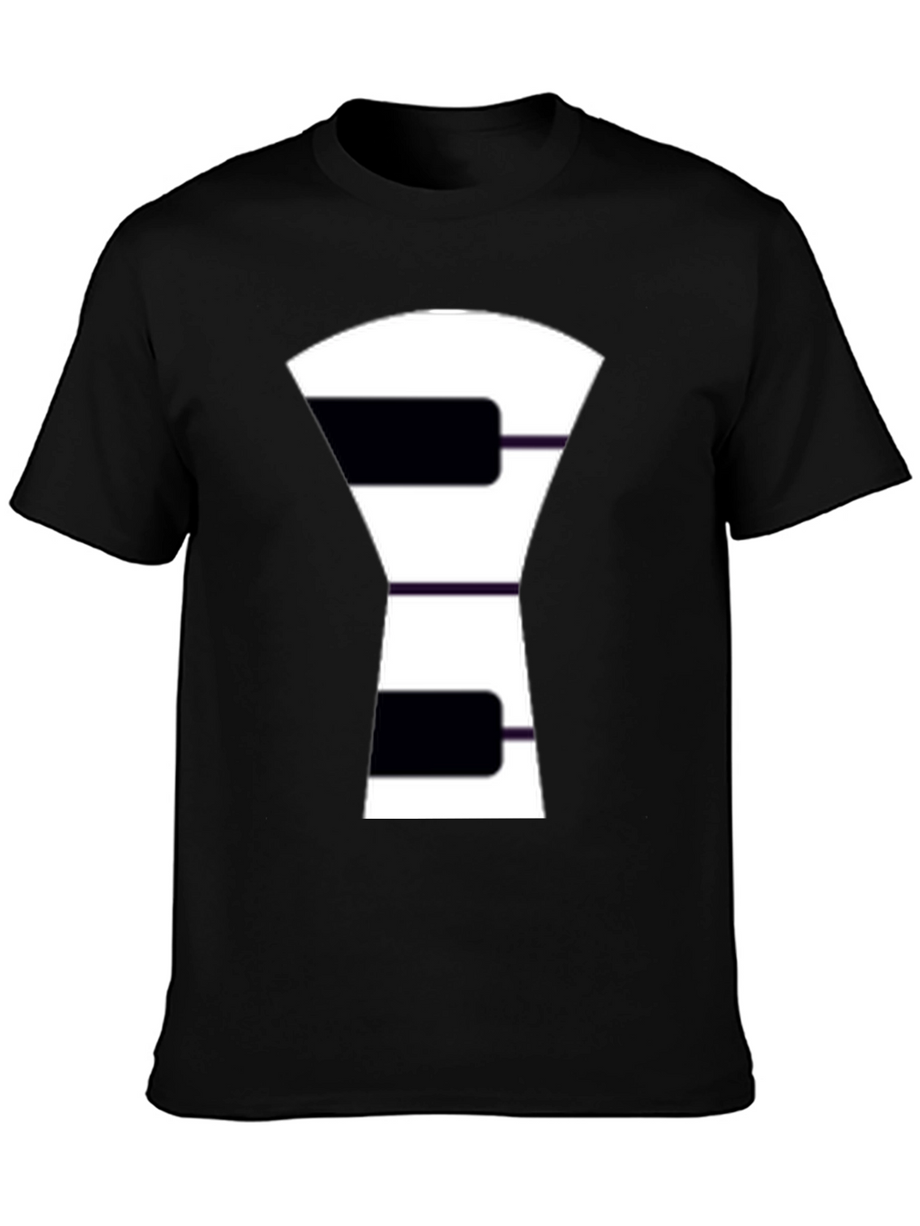 Piano Key Graphic Tee - Unique Music Lovers Shirt