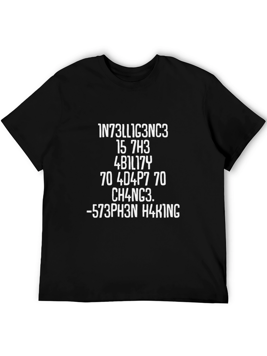 Intelligence and Hacking Inspired Graphic T-Shirt