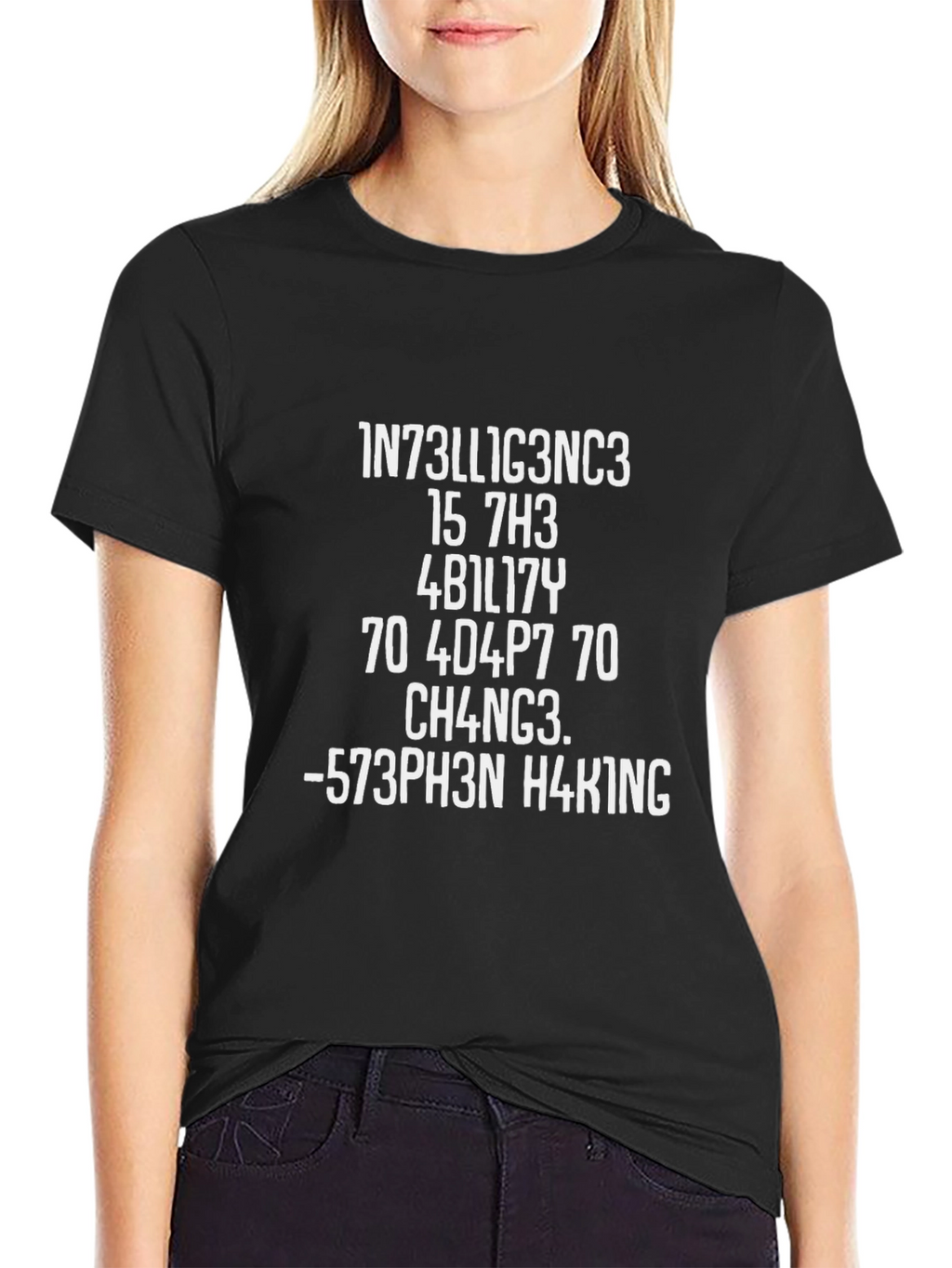 Intelligence and Hacking Inspired Graphic T-Shirt