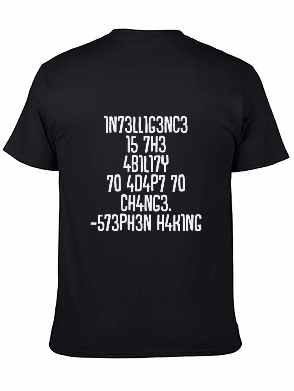 Intelligence and Hacking Inspired Graphic T-Shirt