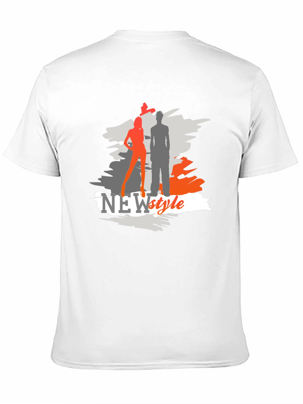 New Style Graphic Tee - Black