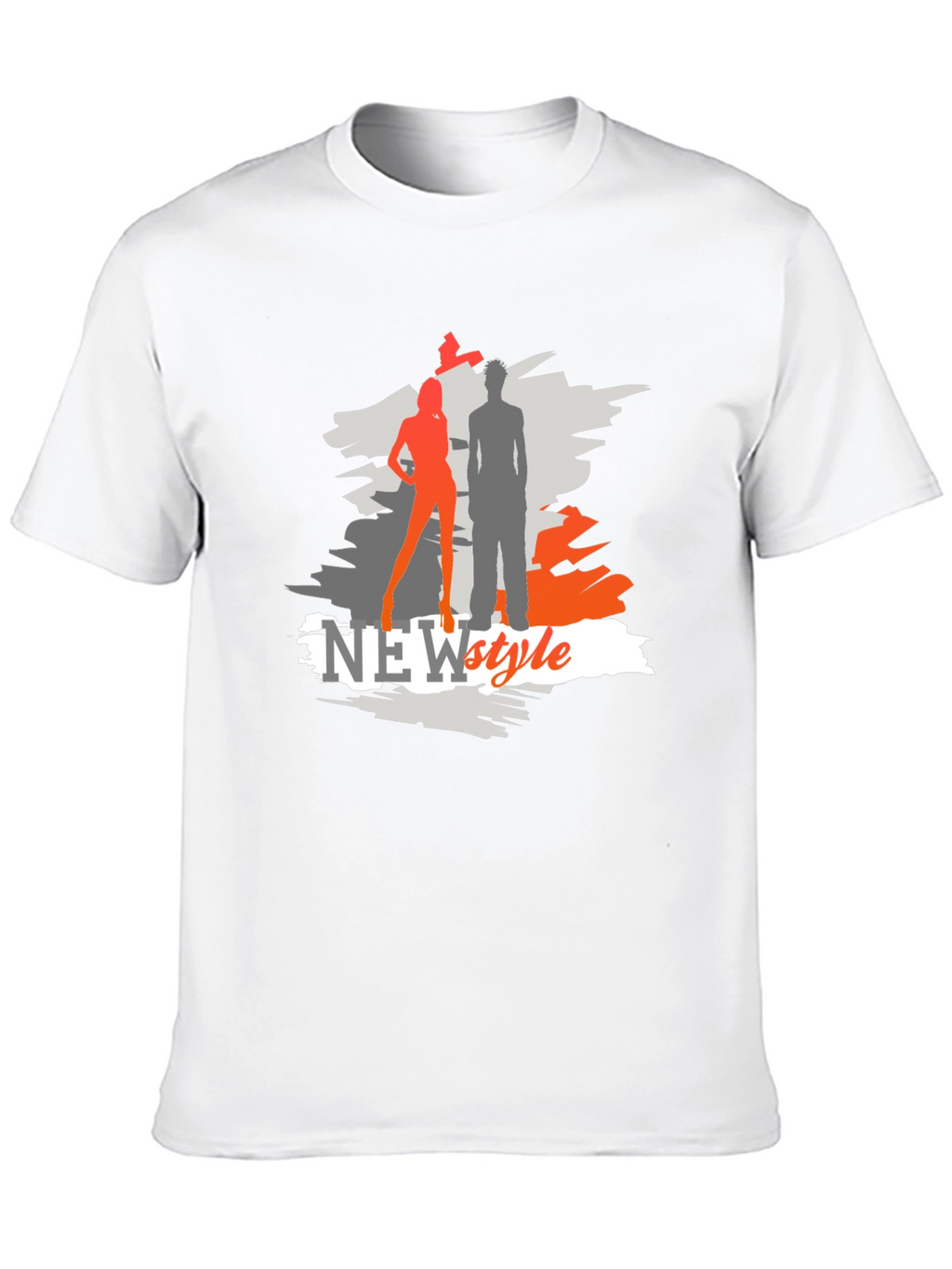 New Style Graphic Tee - Black