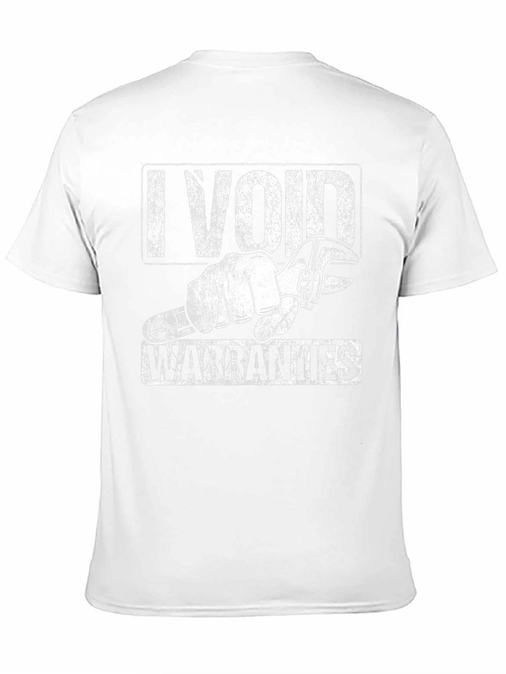 I Void Warranties Graphic Tee - Black