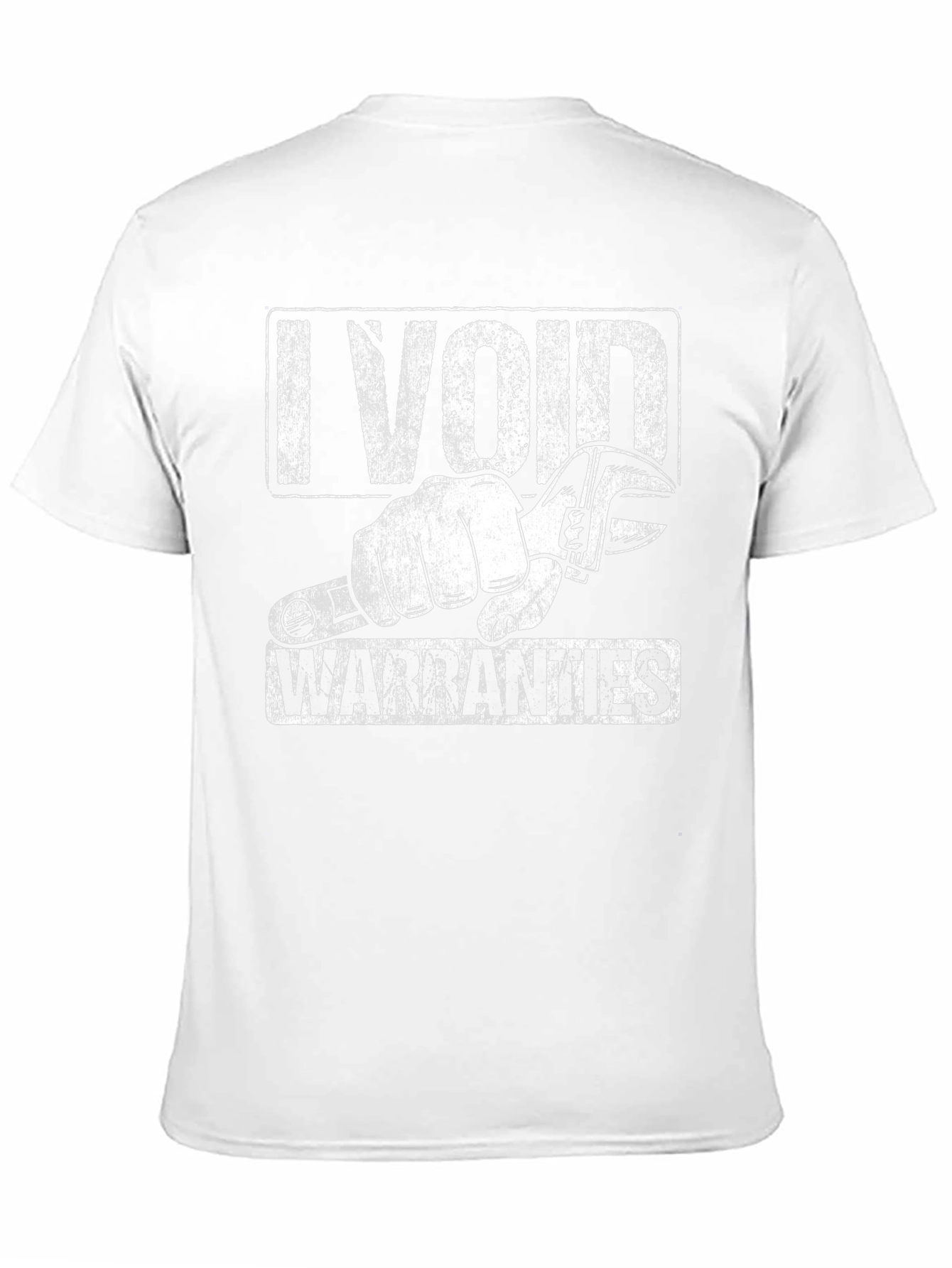 I Void Warranties Graphic Tee - Black