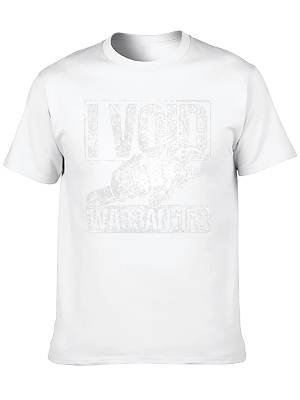 I Void Warranties Graphic Tee - Black