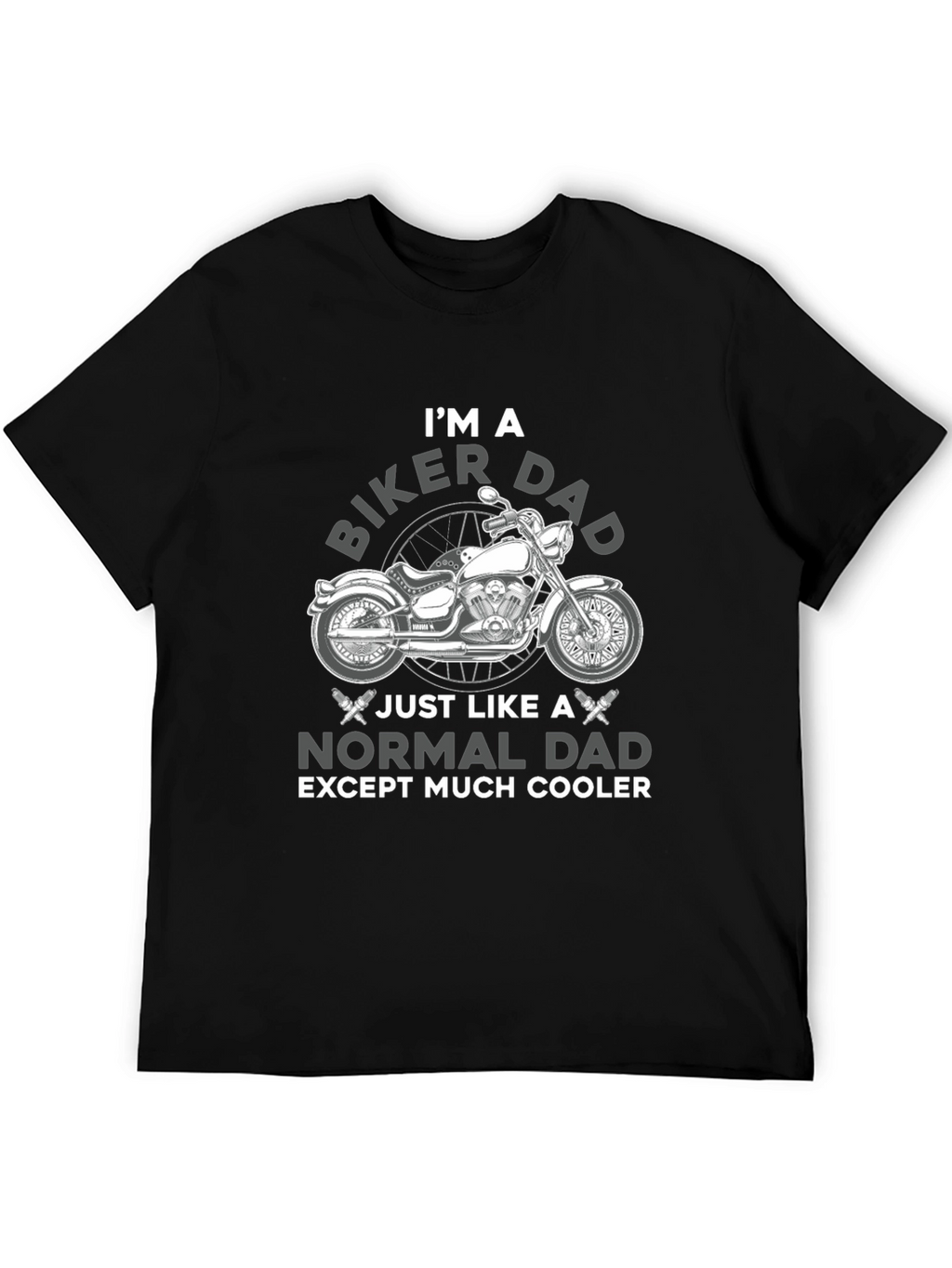 Biker Dad T-Shirt - Much Cooler
