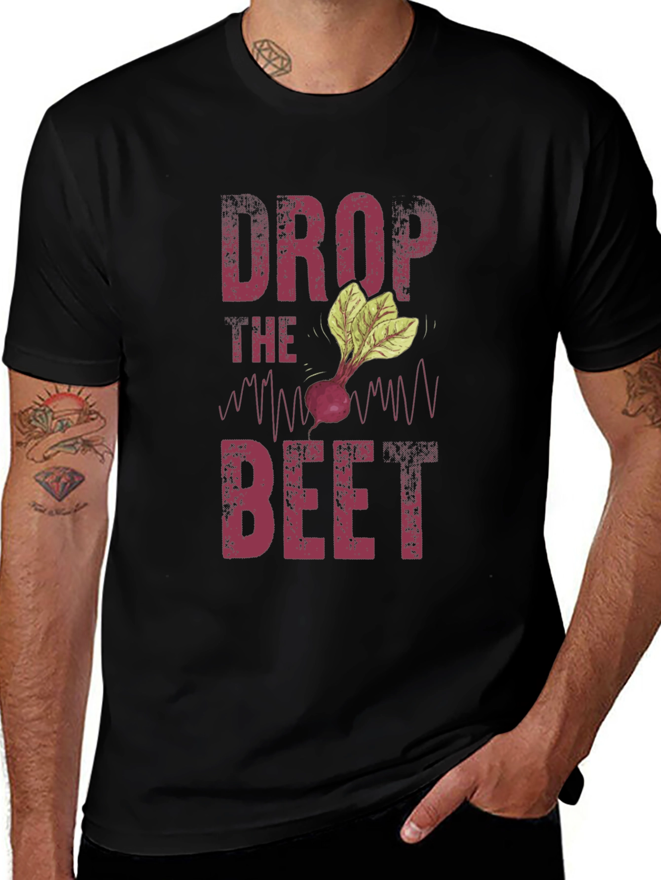 Drop the Beet T-Shirt - Funny Graphic Tee