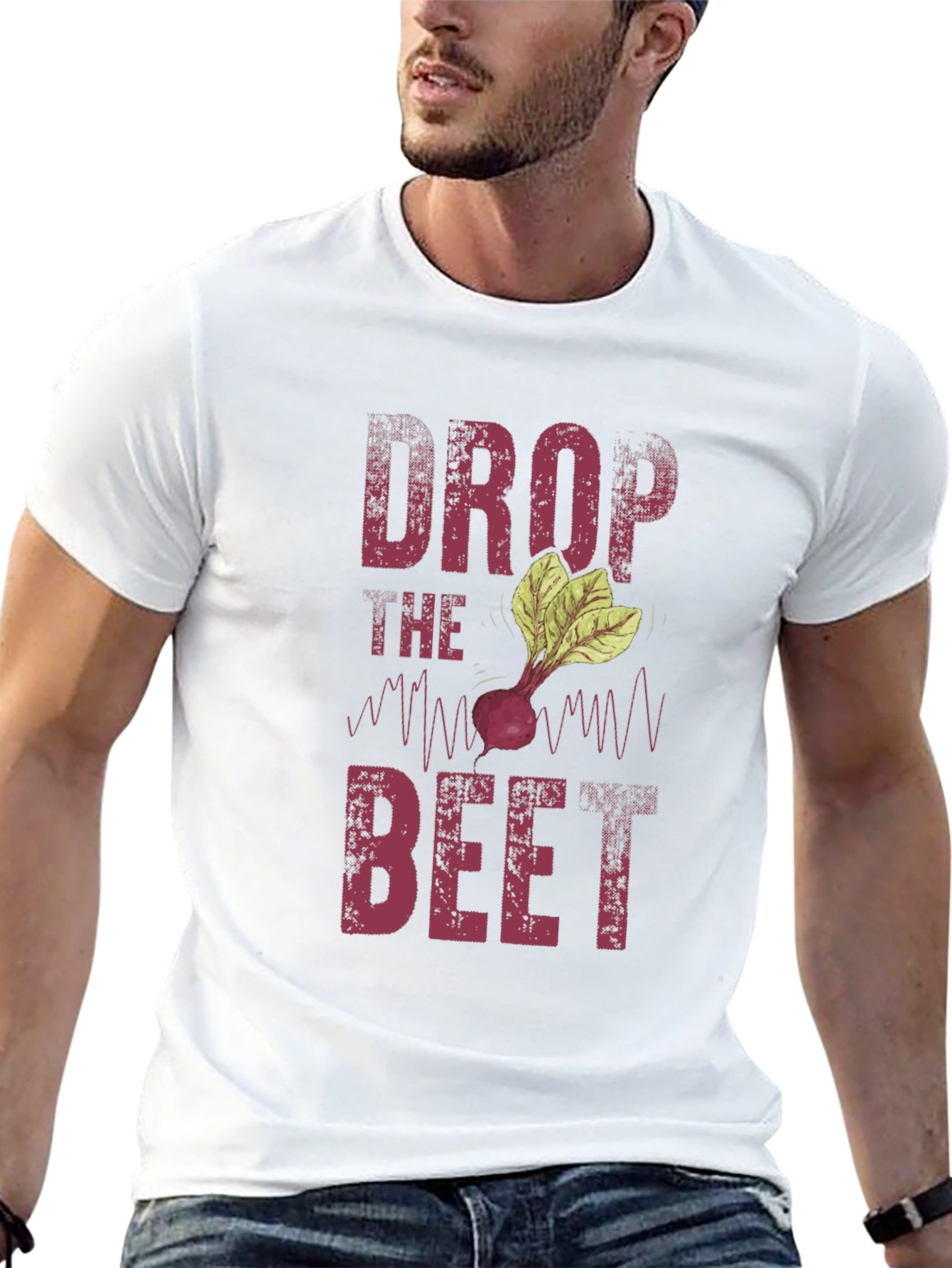 Drop the Beet T-Shirt - Funny Graphic Tee