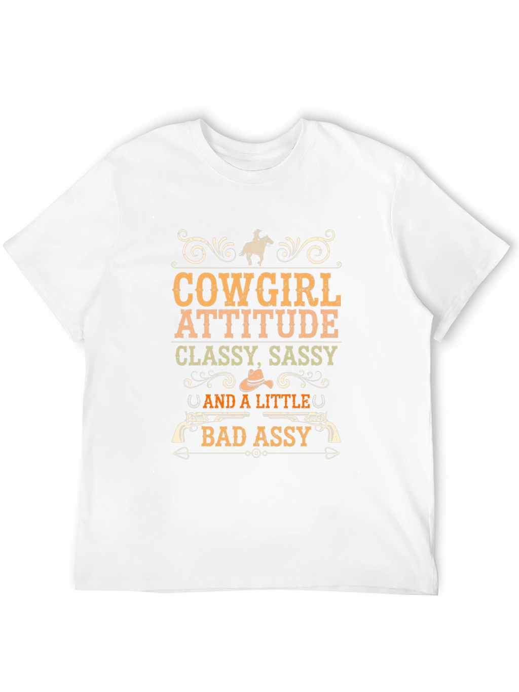 Cowgirl Attitude Graphic Tee